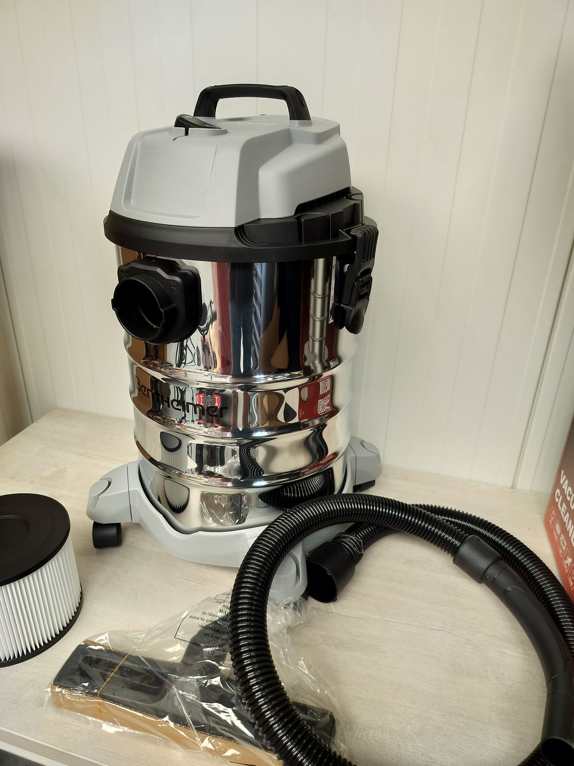 Bentheimer bouwstofzuiger 30 liter 1500 W