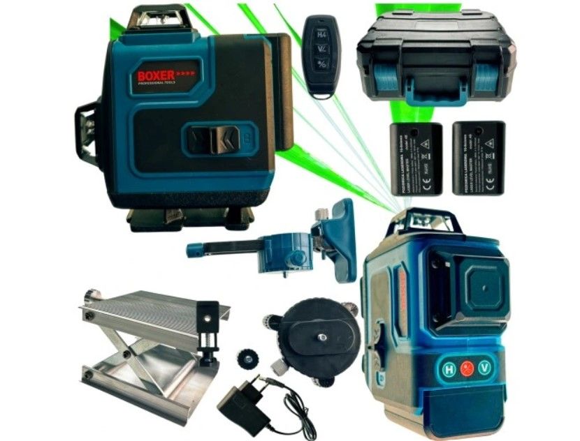 BX-3314 Laser waterpas, multifunctioneel, 16 lijnen