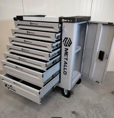 Metallo gereedschapswagen 7lades-6 gevuld .