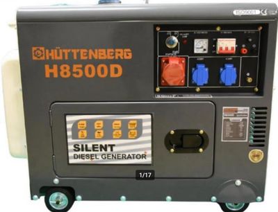Huttenberg diesel aggregaat stroomgroep 8000kva.