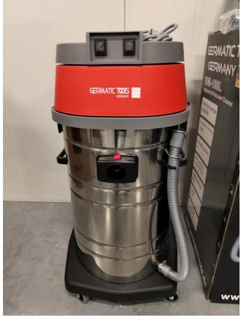 Germatic bouw/ waterstofzuiger 100L 2800watt.
