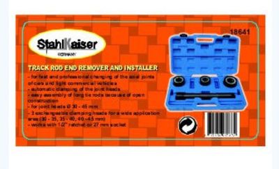 Stahlkaiser4 dlg. spoorstangen verwijder gereedschap