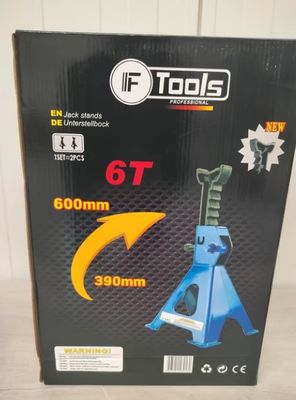 F-tools Verstelbare Assteun Set van 2 stuks - 6 ton!