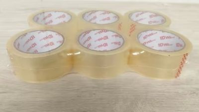 6 rollen verpakkingstape tape 4,8 cm x 80 meter.