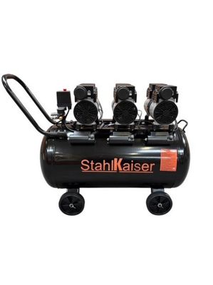 Stahlkaiser stille Olievrije Compressor 100 L 8 Bar .