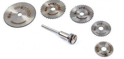 Stanford Hss multitool zaag set 6 delig voor dremel