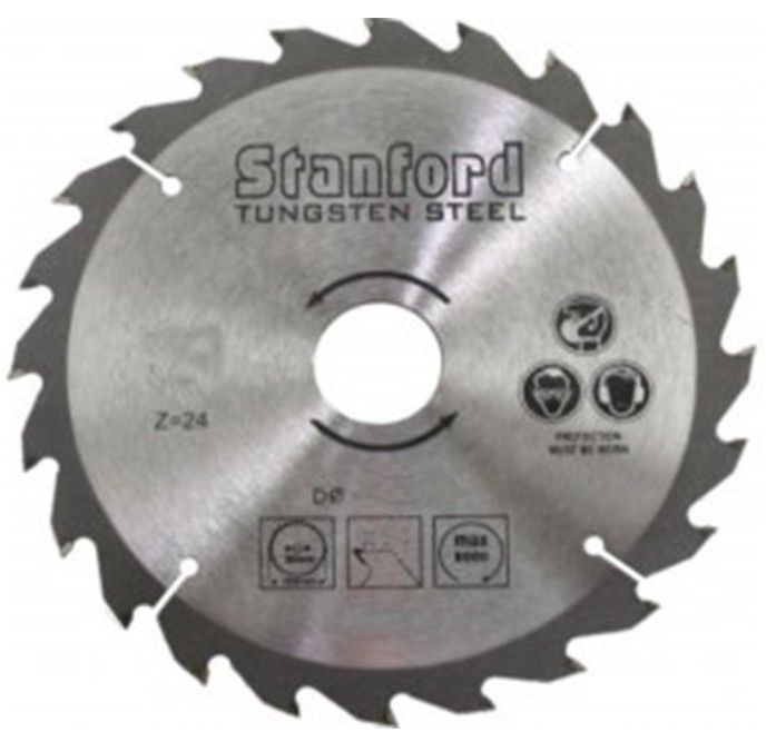 StahlKaiser Cirkelzaagblad 130 mm - 24 Tanden - Inclusief Verloopringen - Voor Diverse Materialen
