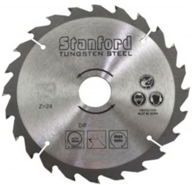 StahlKaiser Cirkelzaagblad 130 mm - 24 Tanden - Inclusief Verloopringen - Voor Diverse Materialen