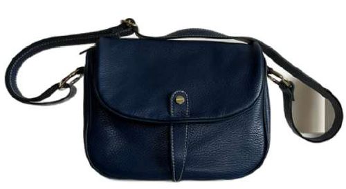 FL0018 Praktische Schoudertas Pienza -Marine Blauw