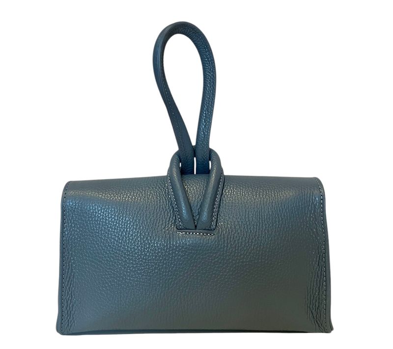 Purpurea 0349 Mini Bag uit Kalfsleder - Misty Blauw