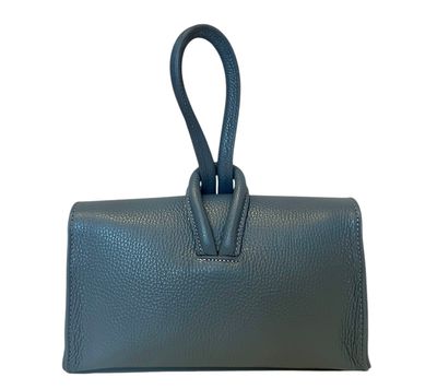 Purpurea 0349 Mini Bag uit Kalfsleder - Misty Blauw