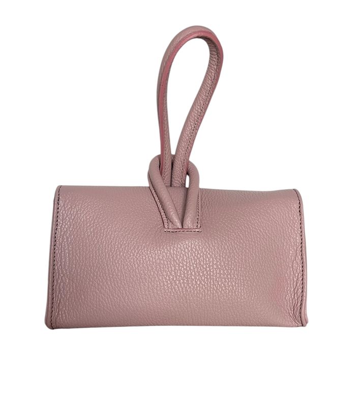 Purpurea 0349 Mini bag uit kalfsleder - purple pink
