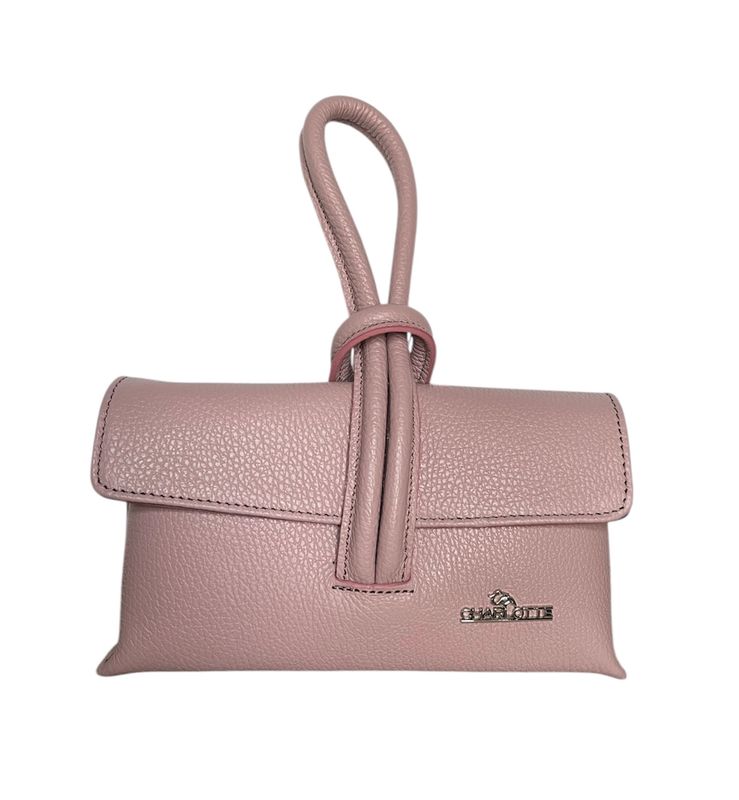 Purpurea 0349 Mini bag uit kalfsleder - purple pink