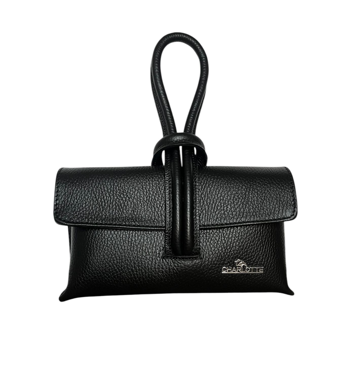 Purpurea 0349 Mini Bag uit kalfsleder- zwart