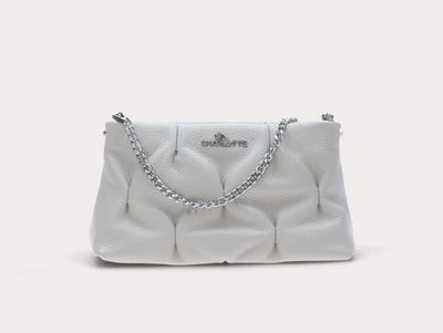 Purpurea 0457 Mini Bag uit kalfsleder- Wit