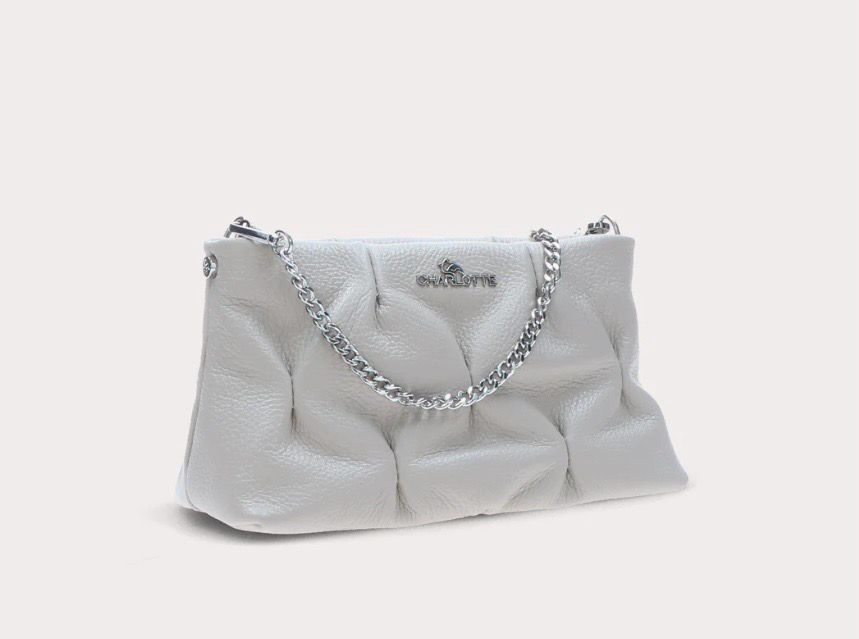 Purpurea 0457 Mini Bag uit kalfsleder- Wit