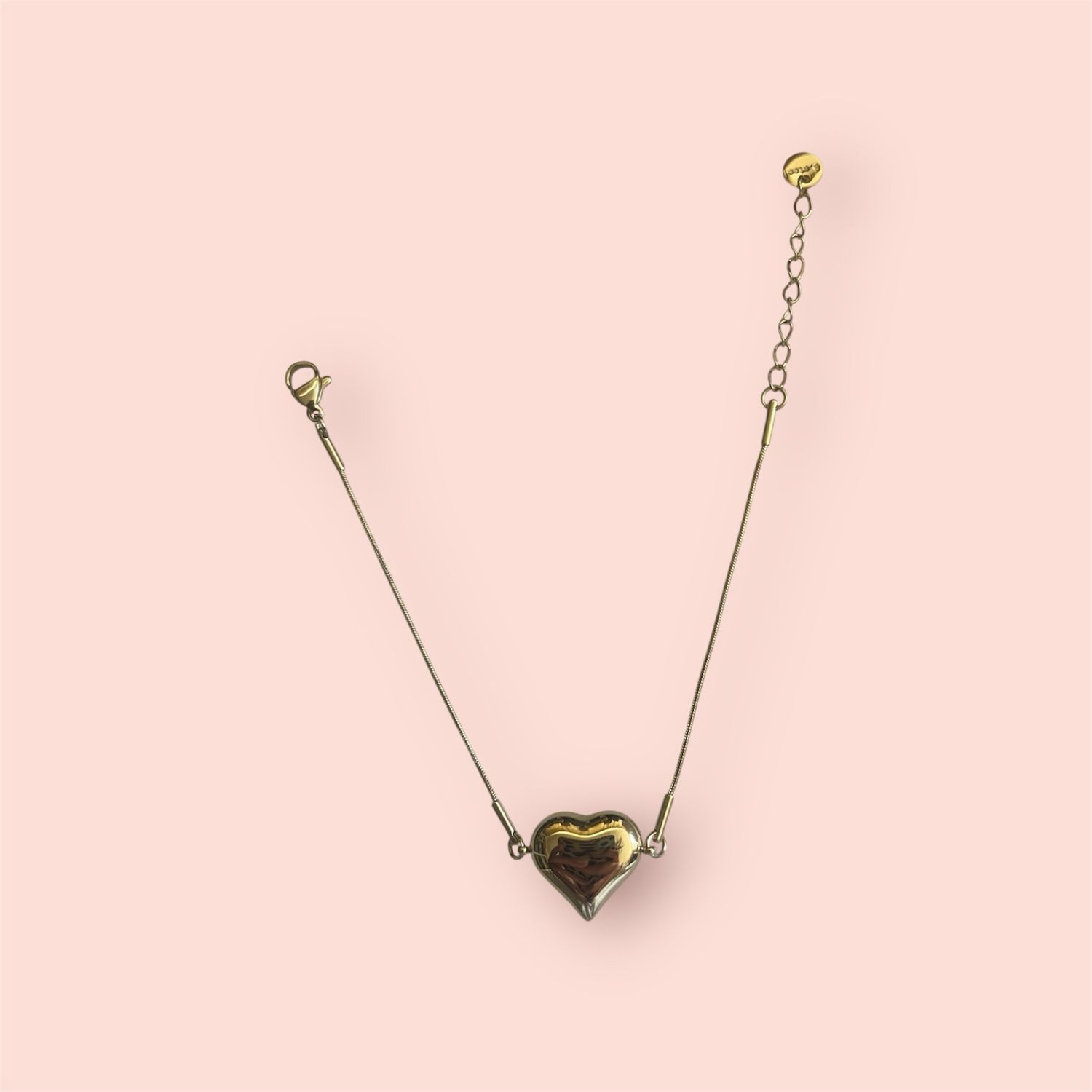 Chunky Heart Bracelet