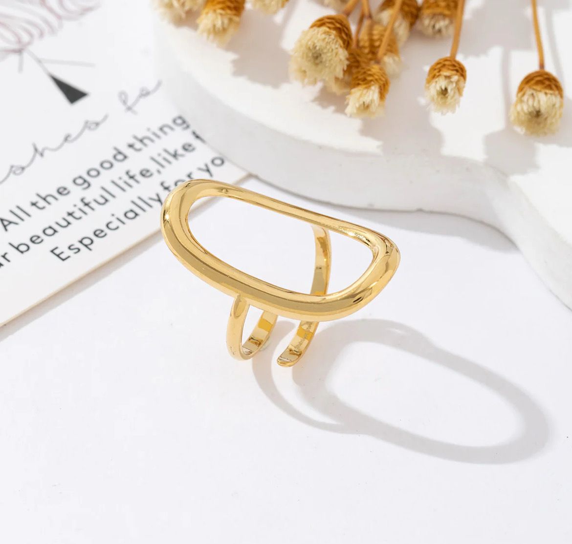 Open Oval ring