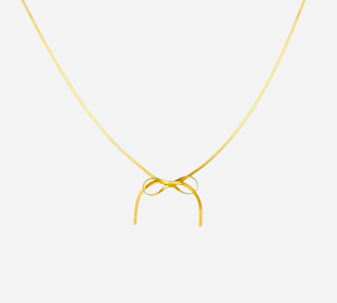 Bow Necklace
