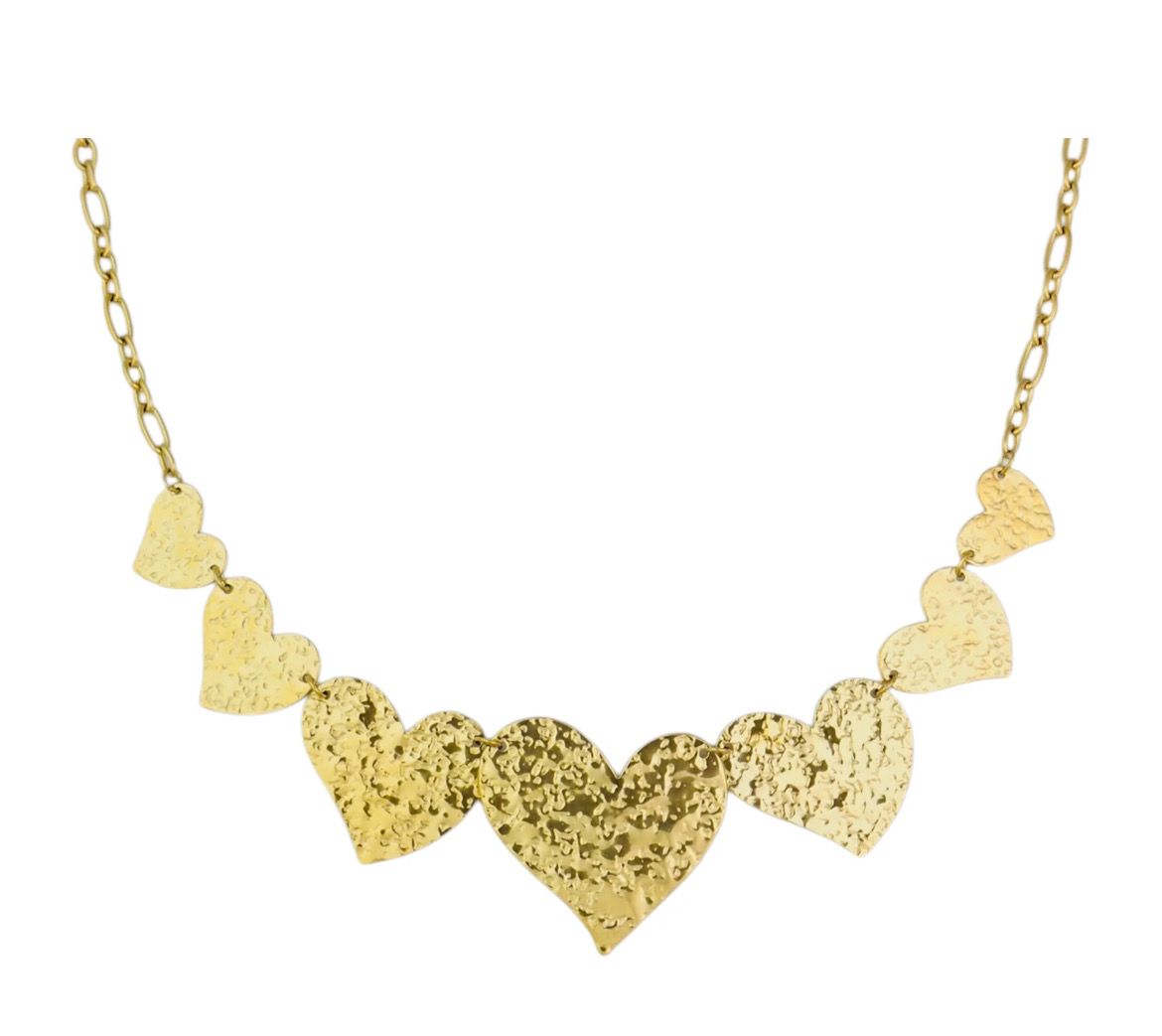 Spikes Heart Necklace