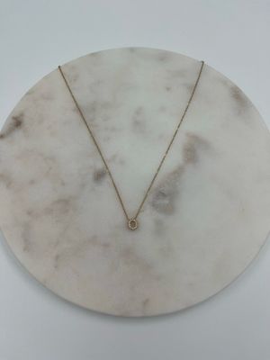 Initial Necklace O