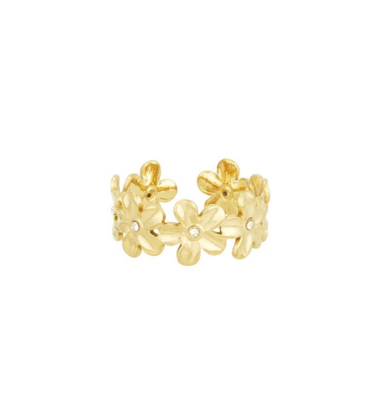 Multi Flower ring medium