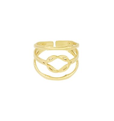 Layered Knot Ring