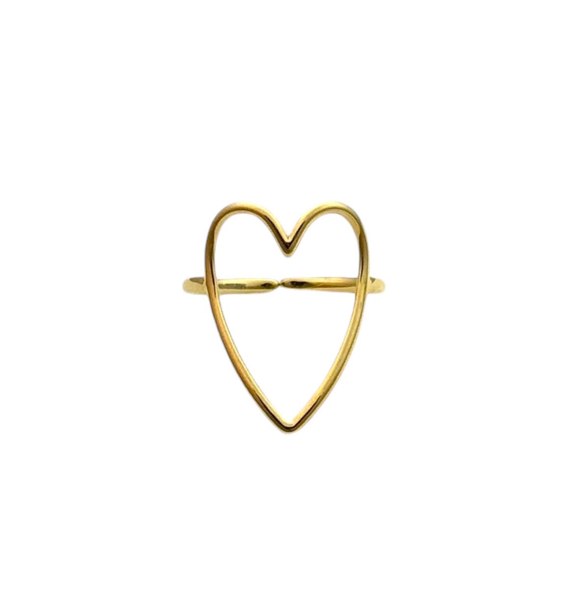 open heart ring dun