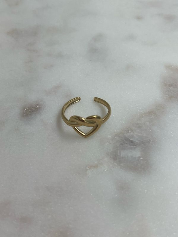 Infinity Heart Ring