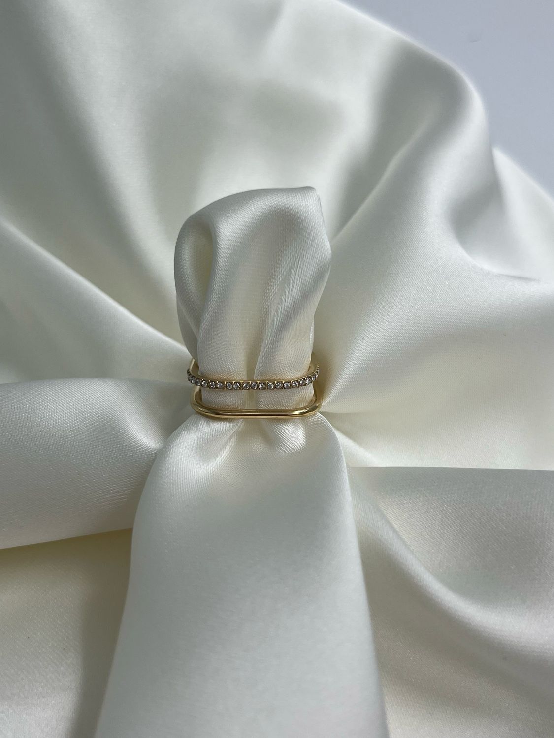 Block Stone ring