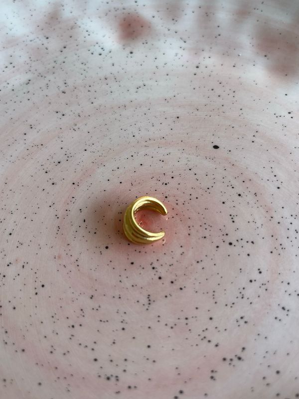 Golden Triple Earcuff