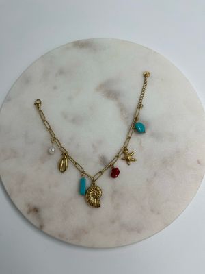 Shell Bedel Bracelet Goud