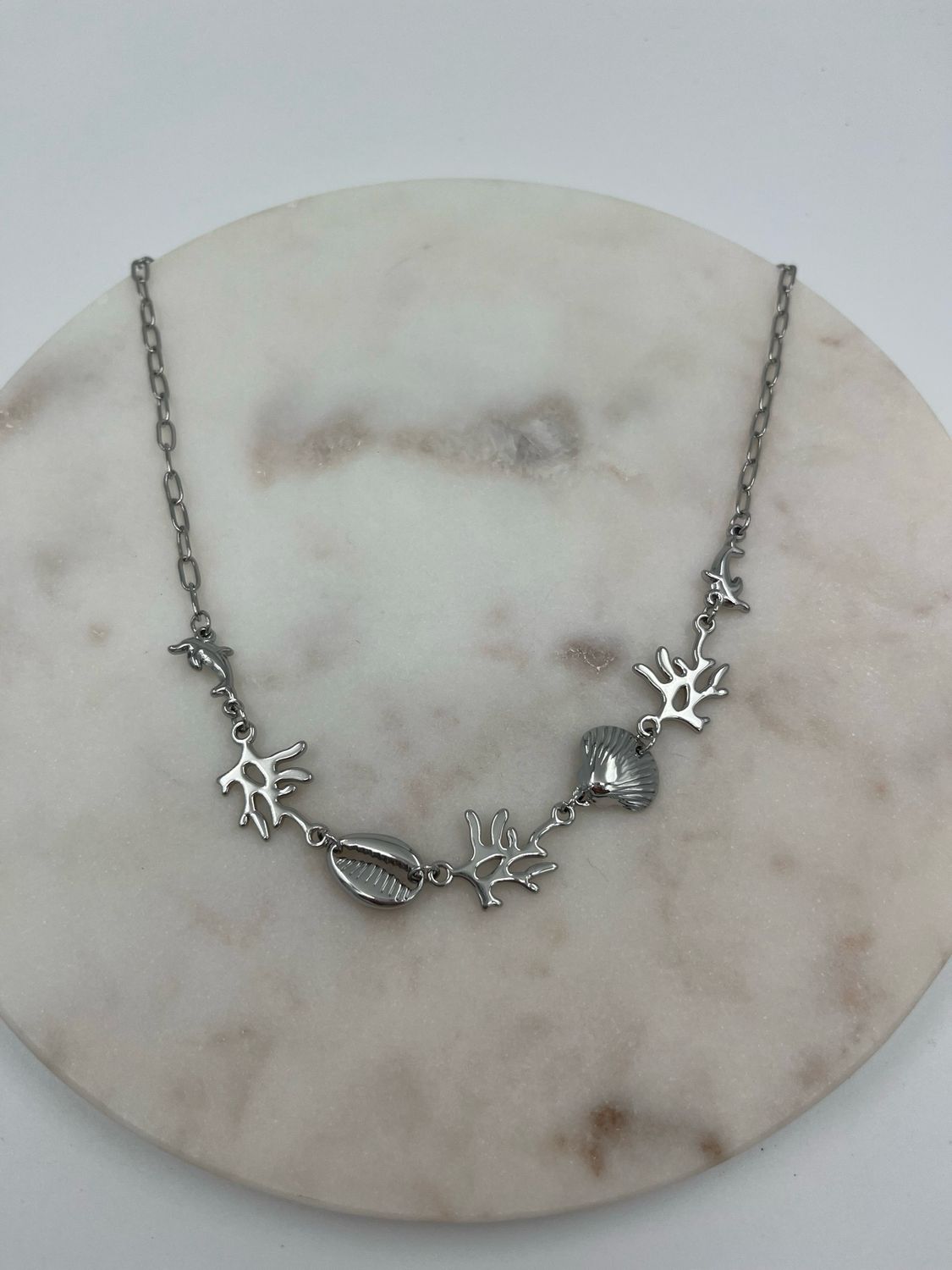 Sea Necklace Zilver