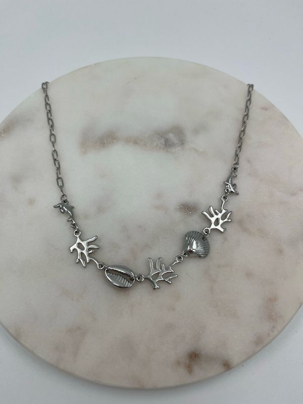 Sea Necklace Zilver