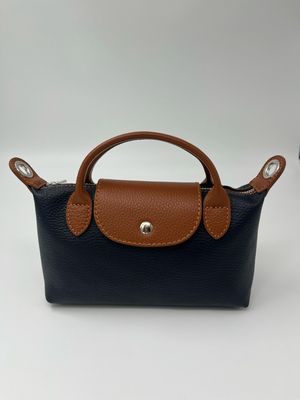 Pocket Tote Bag Donkerblauw