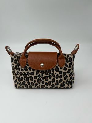 Pocket Tote Bag Panter Print