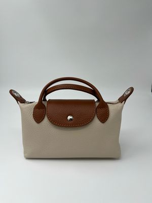Pocket Tote Bag Beige