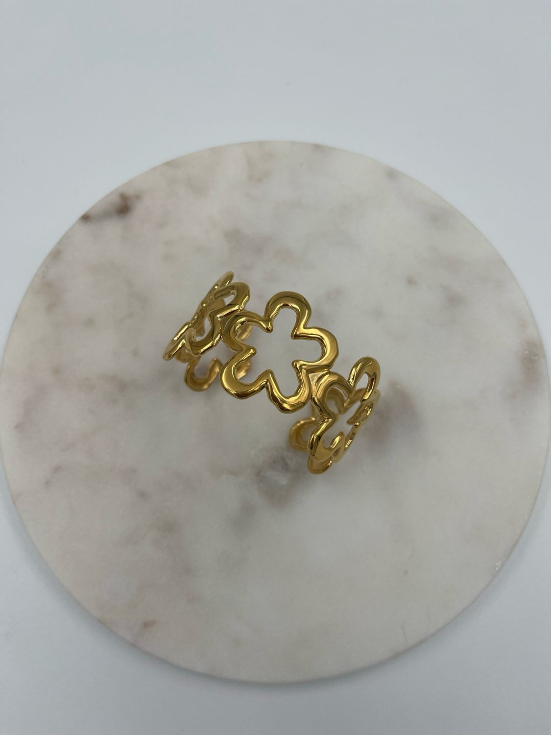 Open Flower Bangle