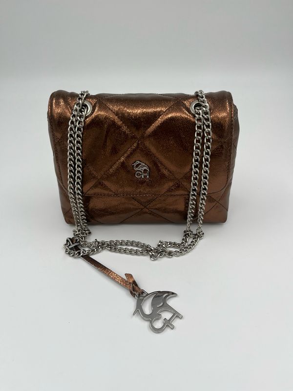 Metallica Hippe Schoudertas 2503 Bronze