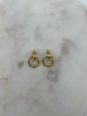 Dubbel Oval Oorbellen