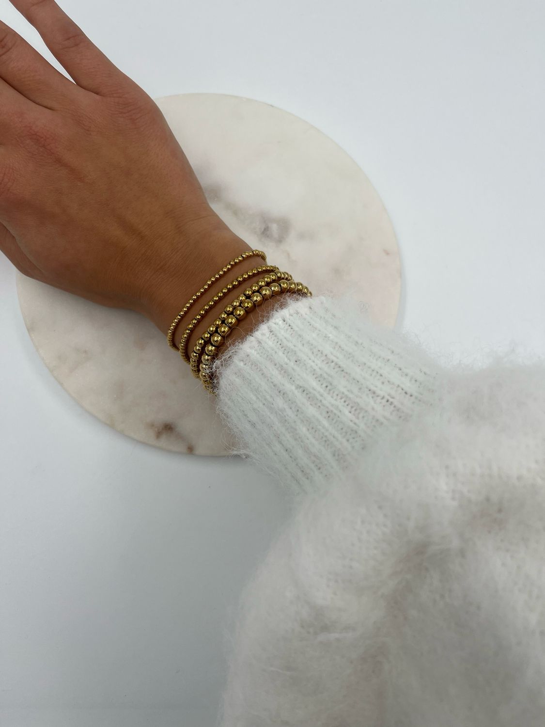 Set van 4 Beads Bracelets