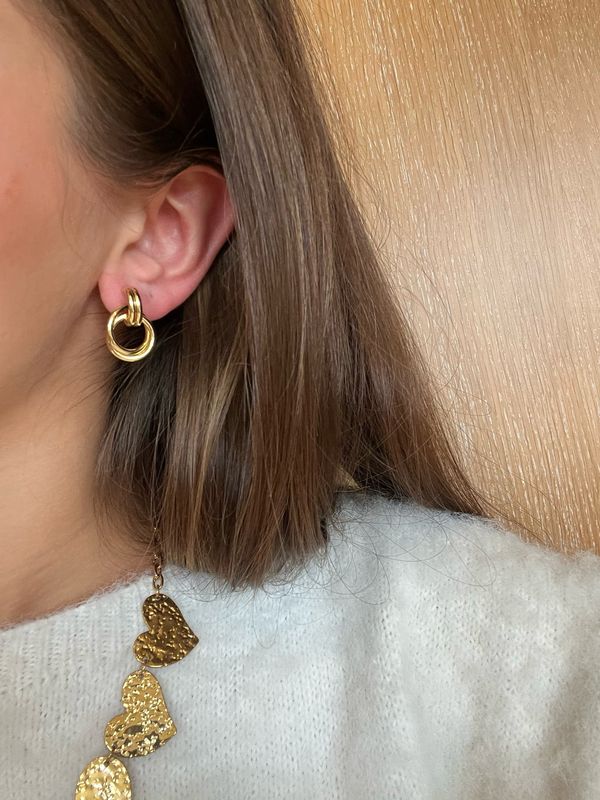 Dubbel Oval Oorbellen