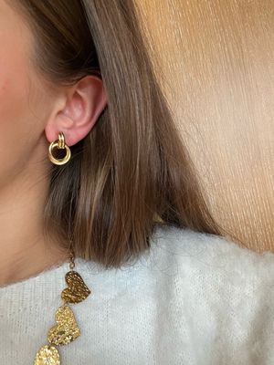 Dubbel Oval Oorbellen