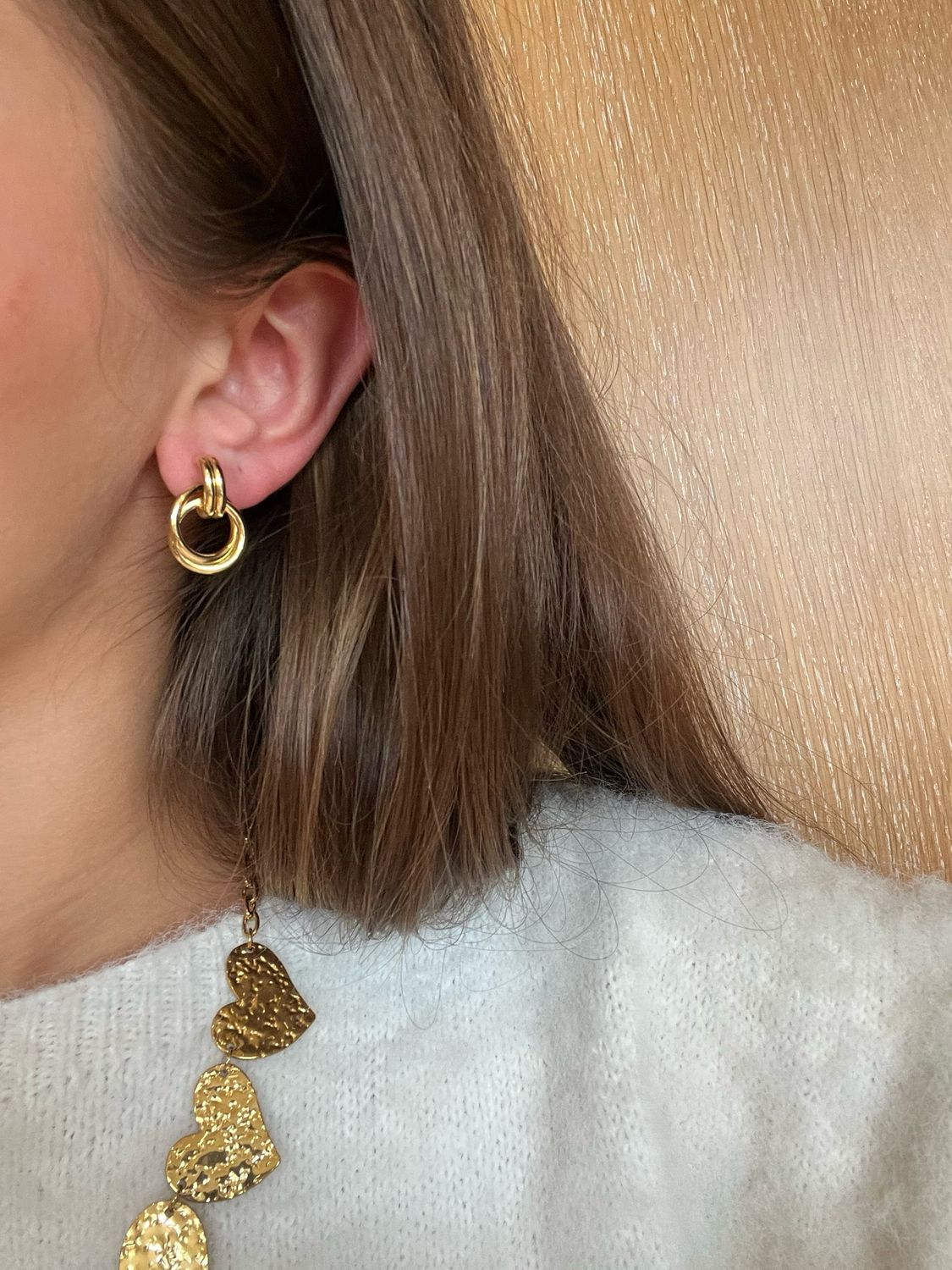 Dubbel Oval Oorbellen