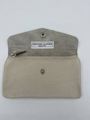 Beige medium portemonnee