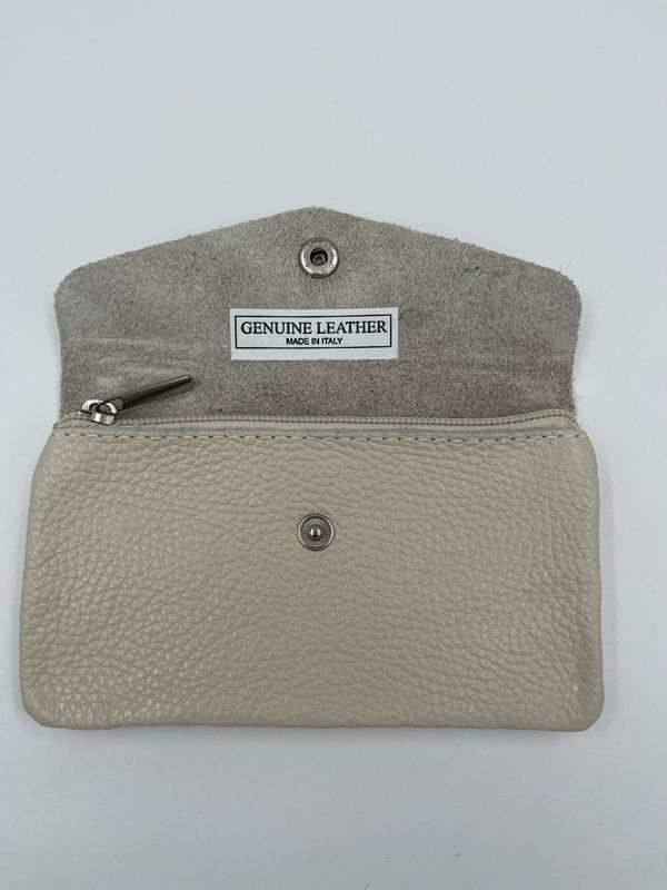 Beige medium portemonnee