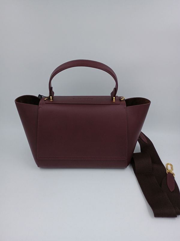 Classy handtas in Bordeau Kalfsleder
