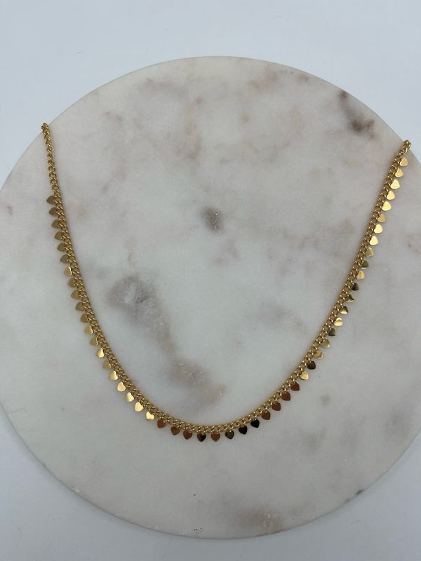 Fine Heart Necklace