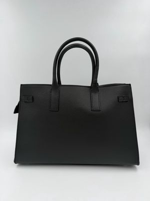 Purpurea 0597 Handtas Kelly Model met schouderriem Zwart