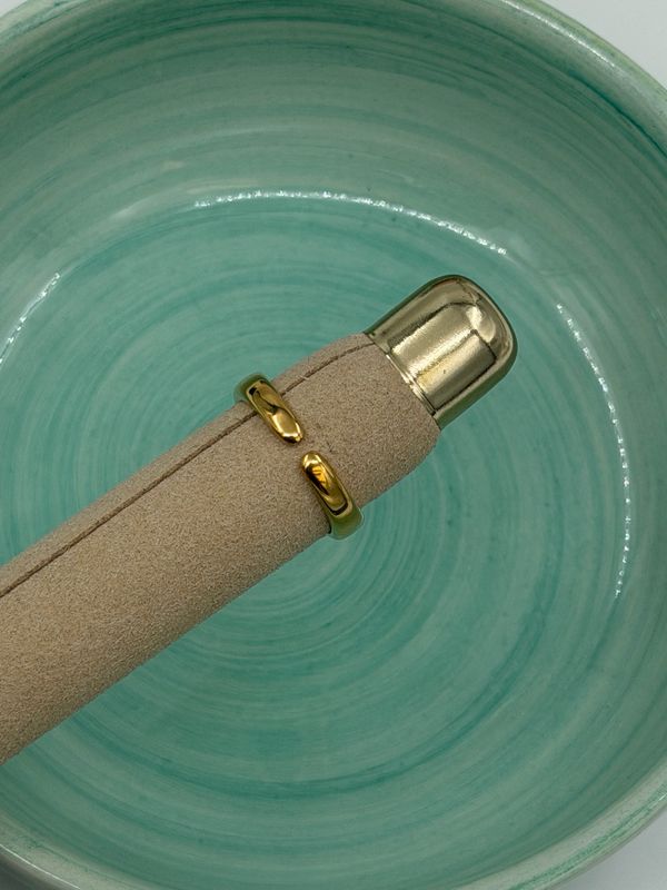 Chunky Oval Ring Small